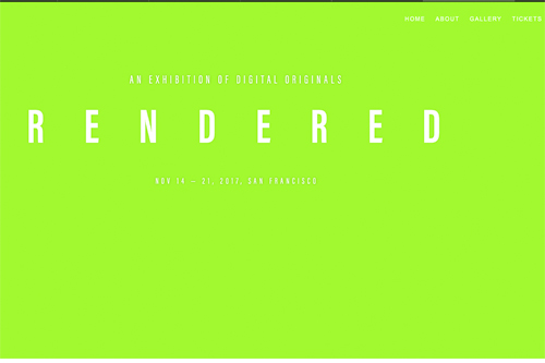 Rendered Hompage